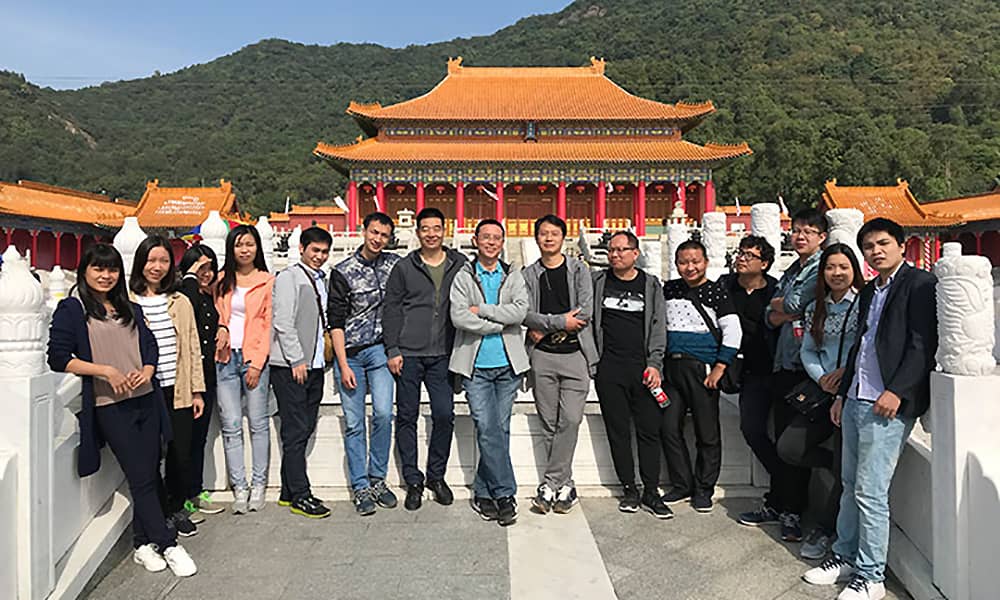 金年会项目中心集体游：西樵山国艺影视城