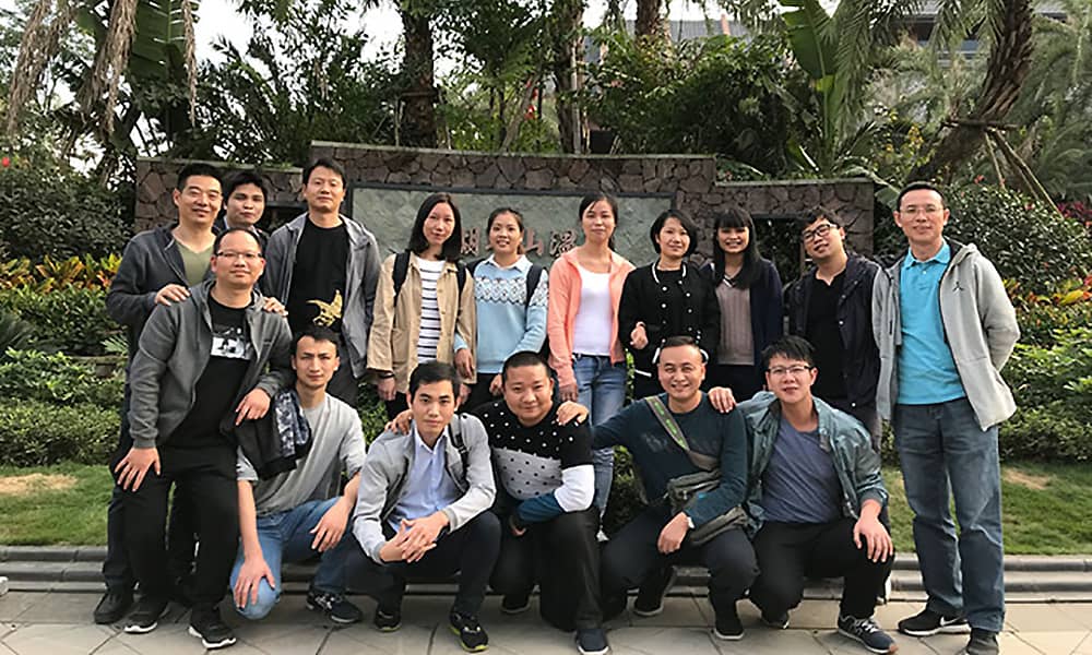 金年会项目中心集体游：美的鹭湖半山温泉