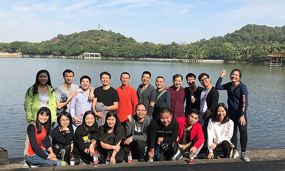 金年会项目中心集体游：西樵山风景名胜区