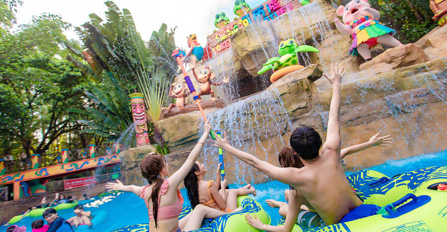 长隆水上乐园：百变乐园 一站体验全部